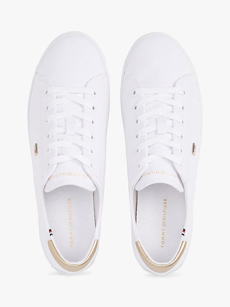 Tommy Hılfıger 08647 Kadın Vulc Canvas Lace Up Sneaker