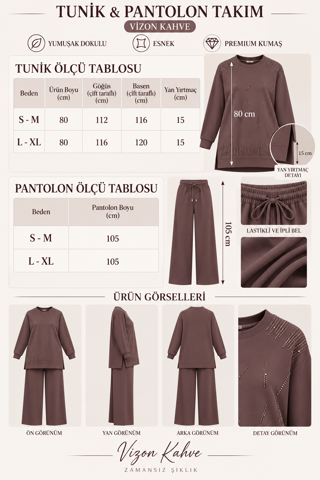 TAŞ İŞLEMELİ YUMUŞAK DOKULU ESNEK PREMİUM TAKIM17713
