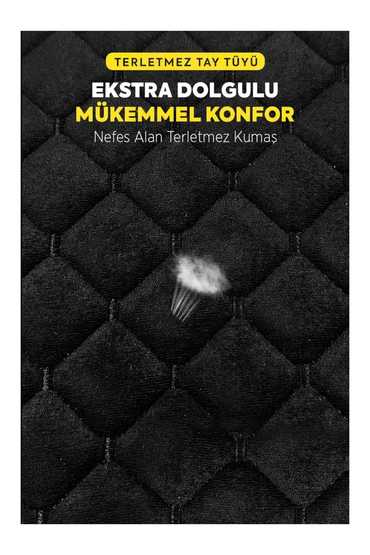 Accent Koltuk Minder Ortopedik Cepli Araç ve Kılıf Seti–Tam Uyumlu,Siyah Renk,Konforlu Tasarım