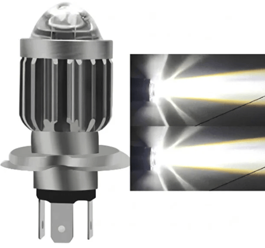 Golf MK3 1992-1997 H4 LED Far Ampulü Beyaz Işık Canbus Mini Lensli 2'li Set