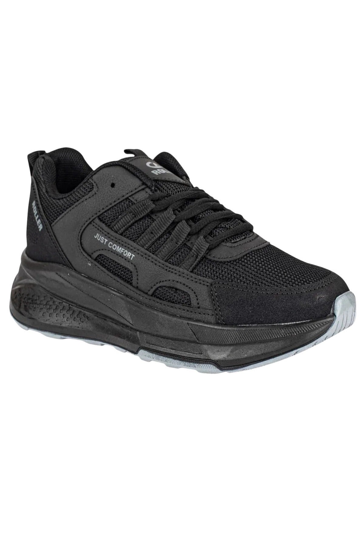 Celira Rlr Siyah Bağcıklı Erkek Sneakers Spor Aykkabı 2025