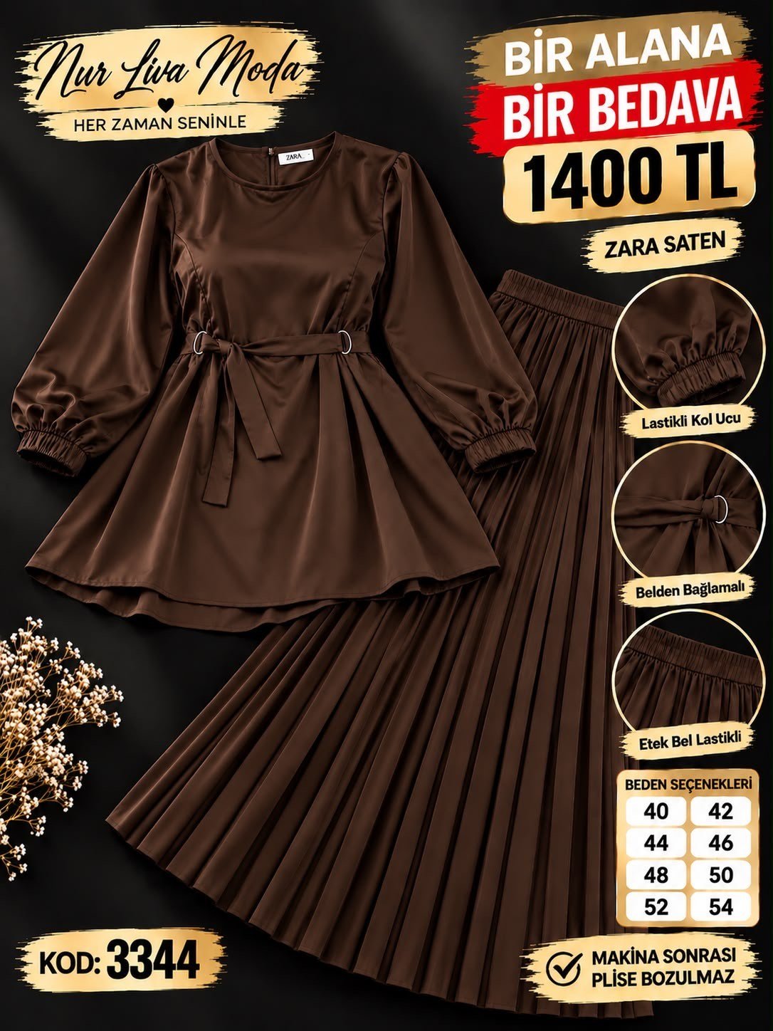 1 ALANA 1 BEDAVA 1400 TL KARGO BEDAVA ETEKLİ TAKIM ACI KAHVE 