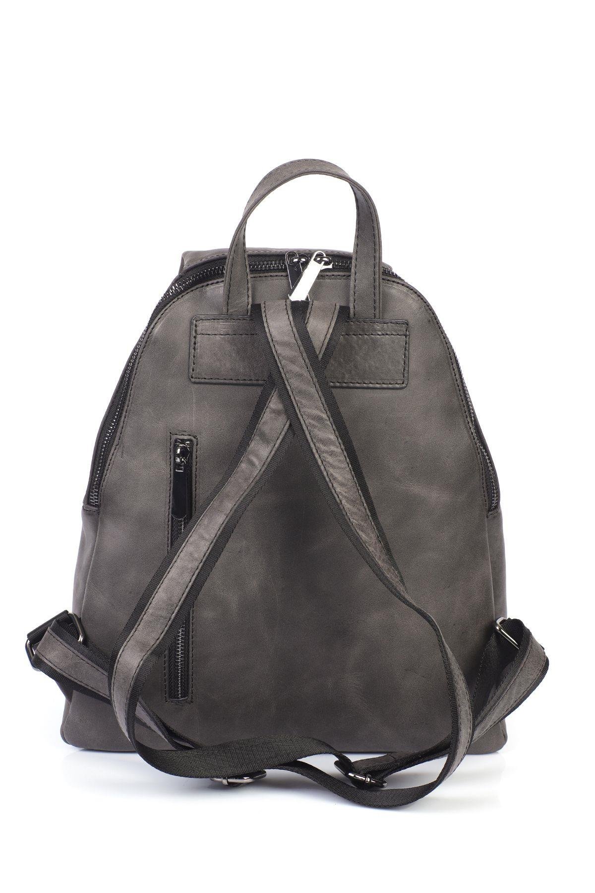 Hakiki Deri Kadın Omuz Çantası YC042043DCR