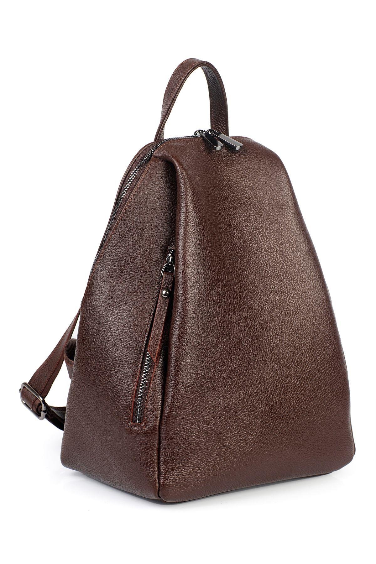 Hakiki Deri Kadın Omuz Çantası YC042043DRL