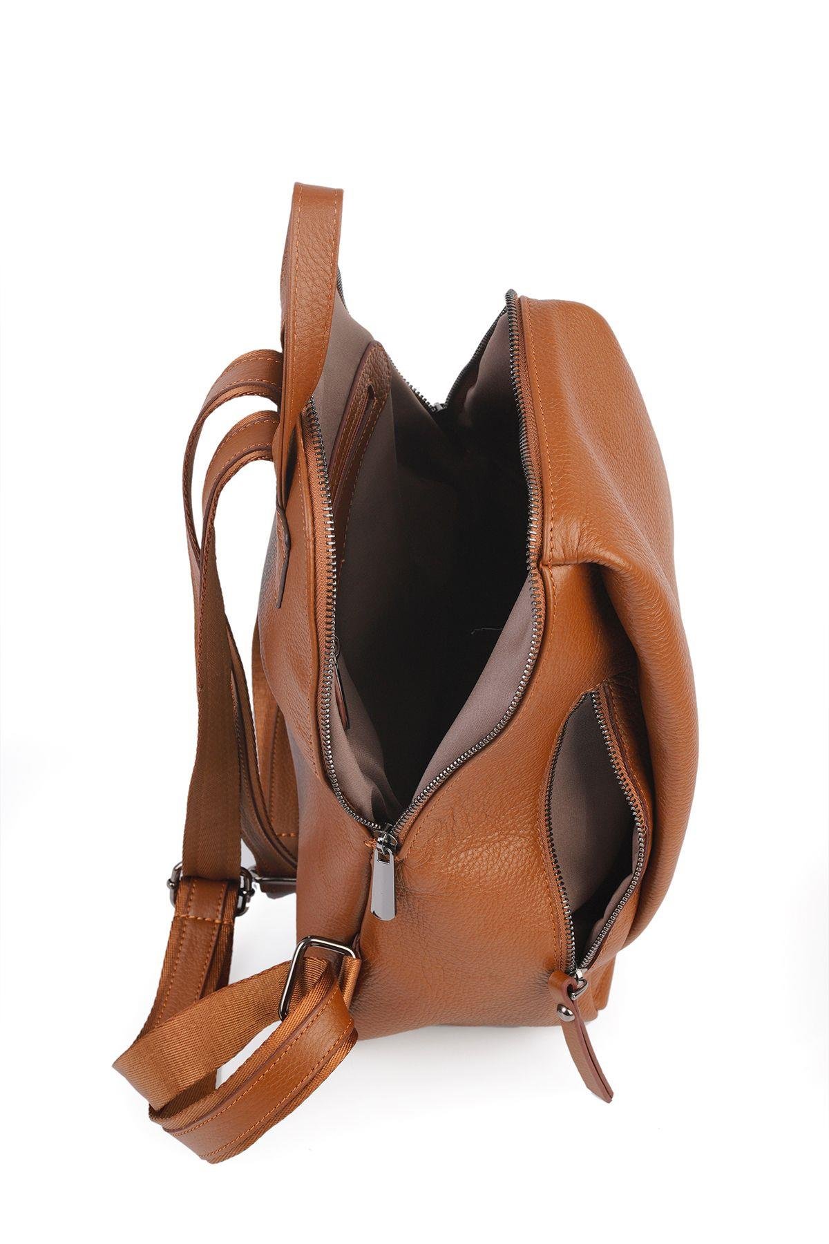 Hakiki Deri Kadın Omuz Çantası YC042043DRL