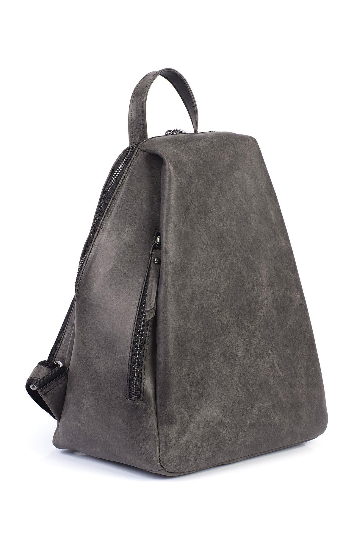 Hakiki Deri Kadın Omuz Çantası YC042043DCR