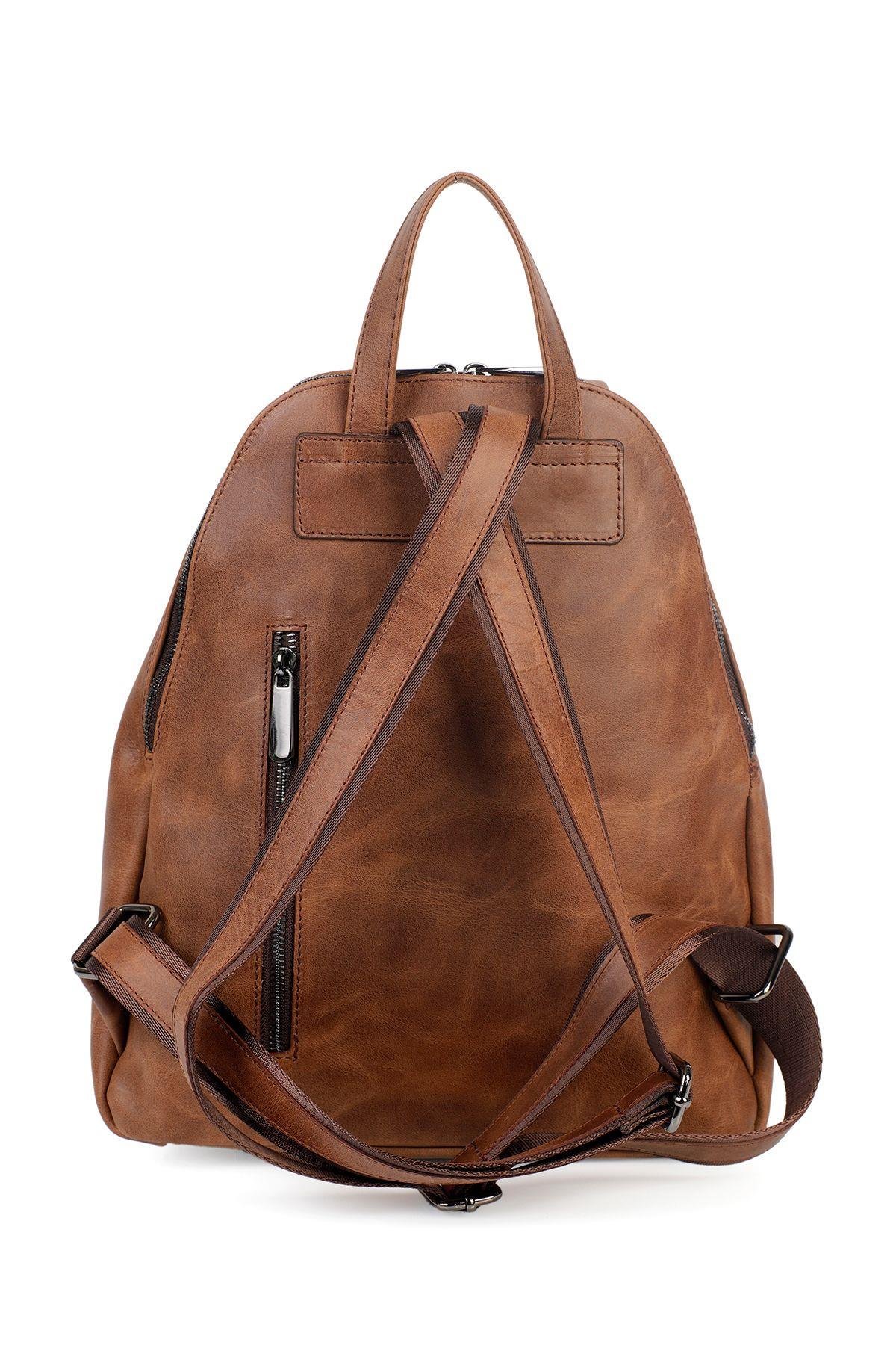 Hakiki Deri Kadın Omuz Çantası YC042043DCR