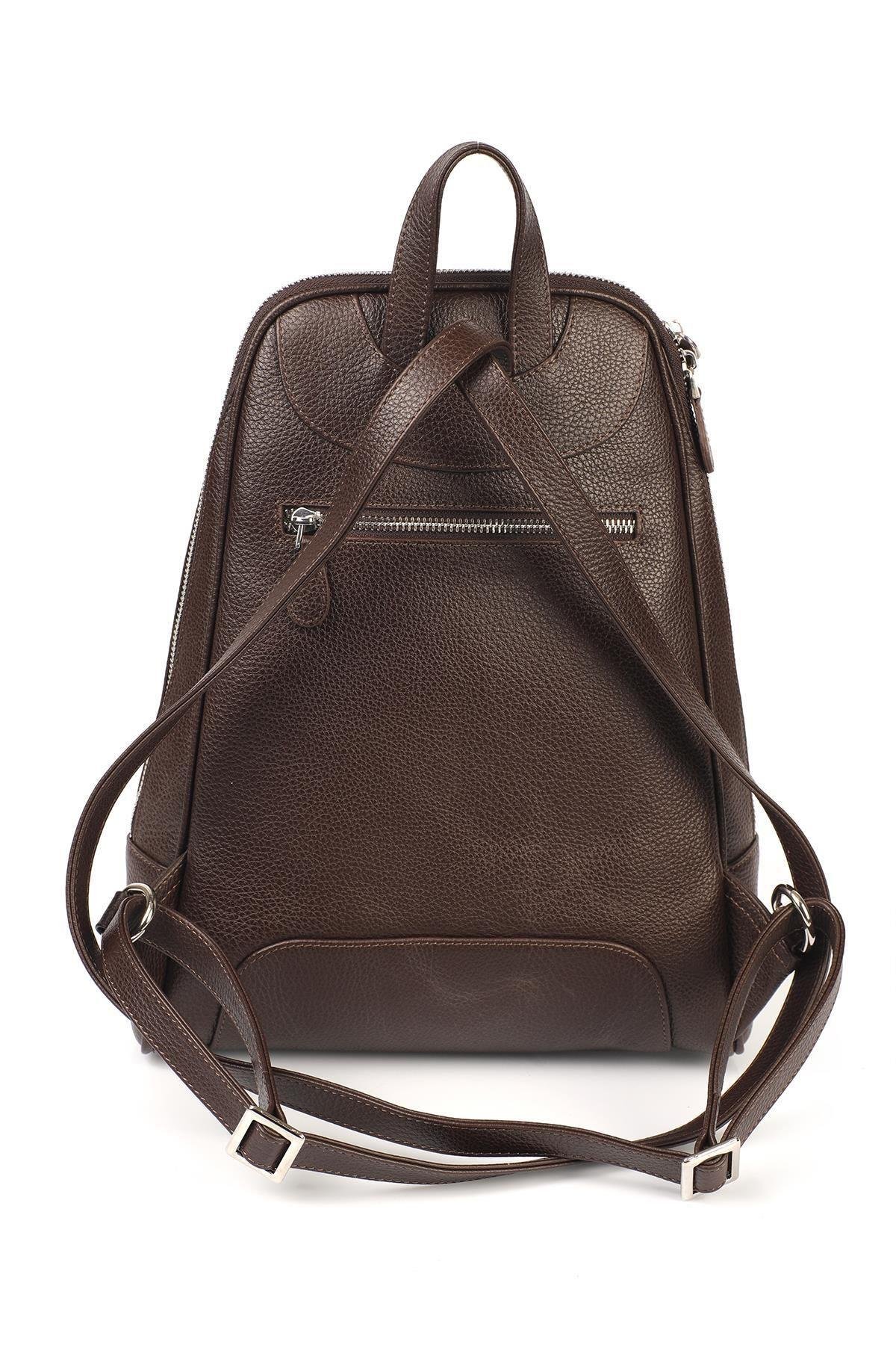 Hakiki Deri Kadın Sırt Çantası YC040737DDZ