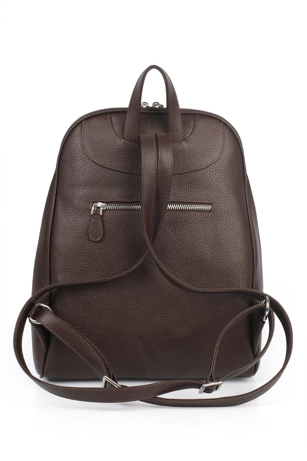 Hakiki Deri Kadın Sırt Çantası YC041581DDZ