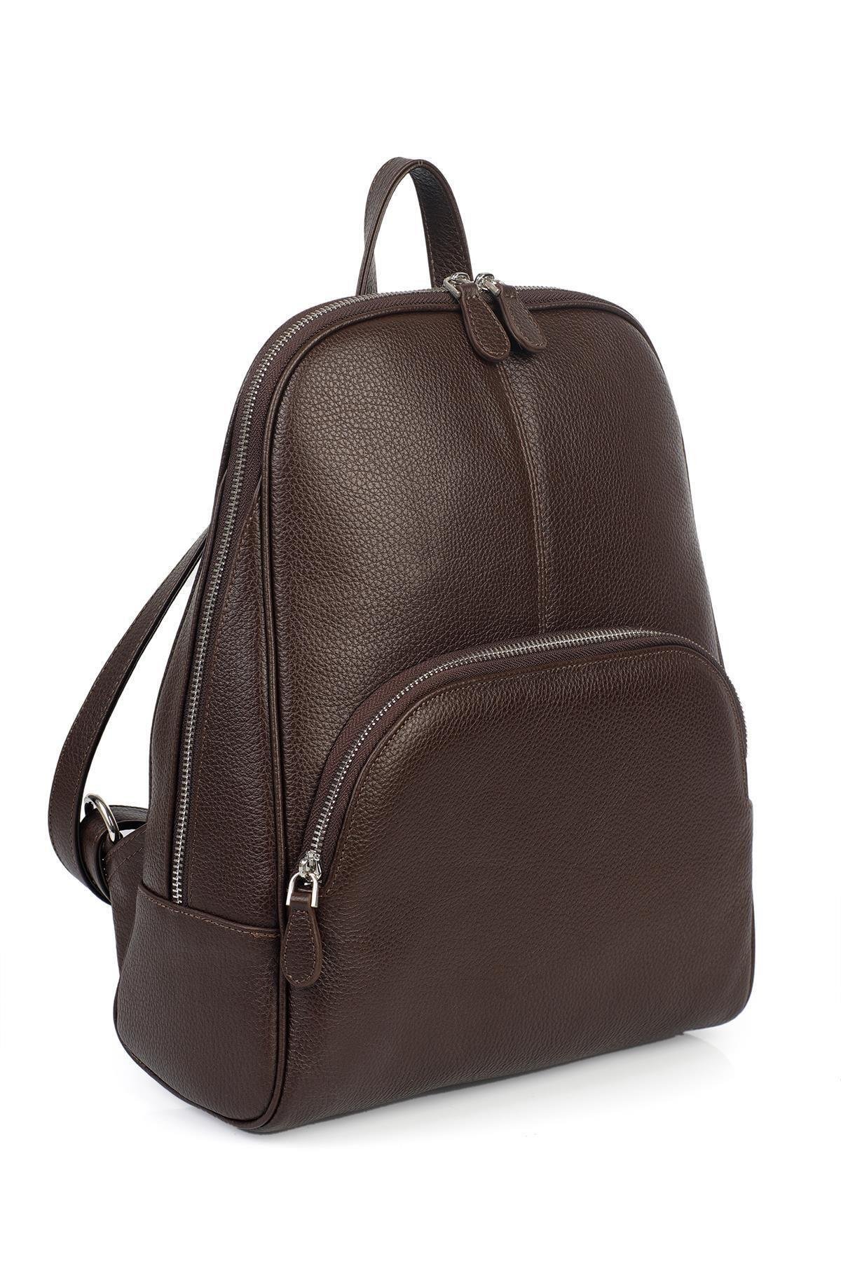 Hakiki Deri Kadın Sırt Çantası YC041581DDZ