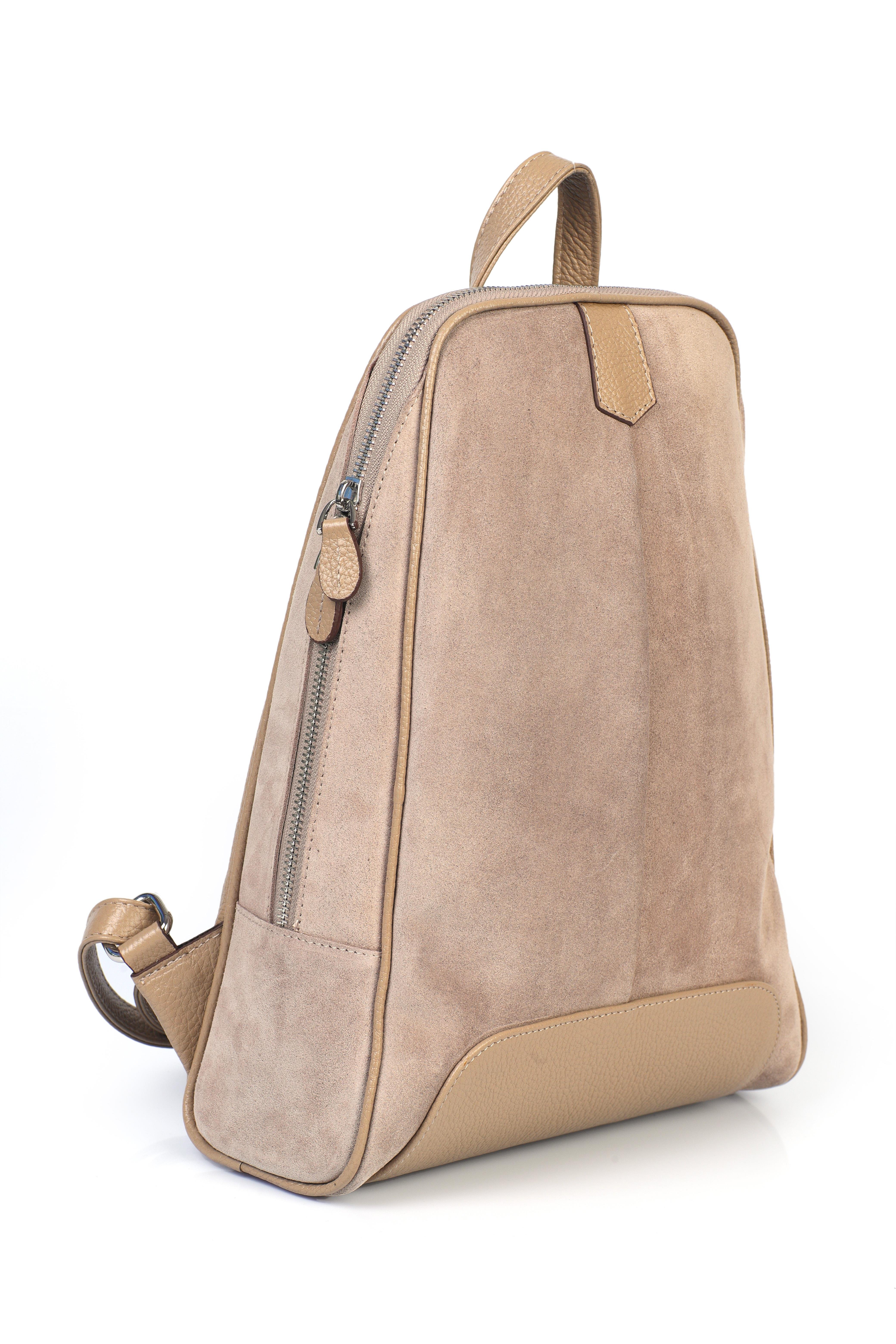 YSMNYC040737HSDKadın Sırt ÇantasıHakiki Deri Süet Kadın Sırt Çantası YC040737HSD