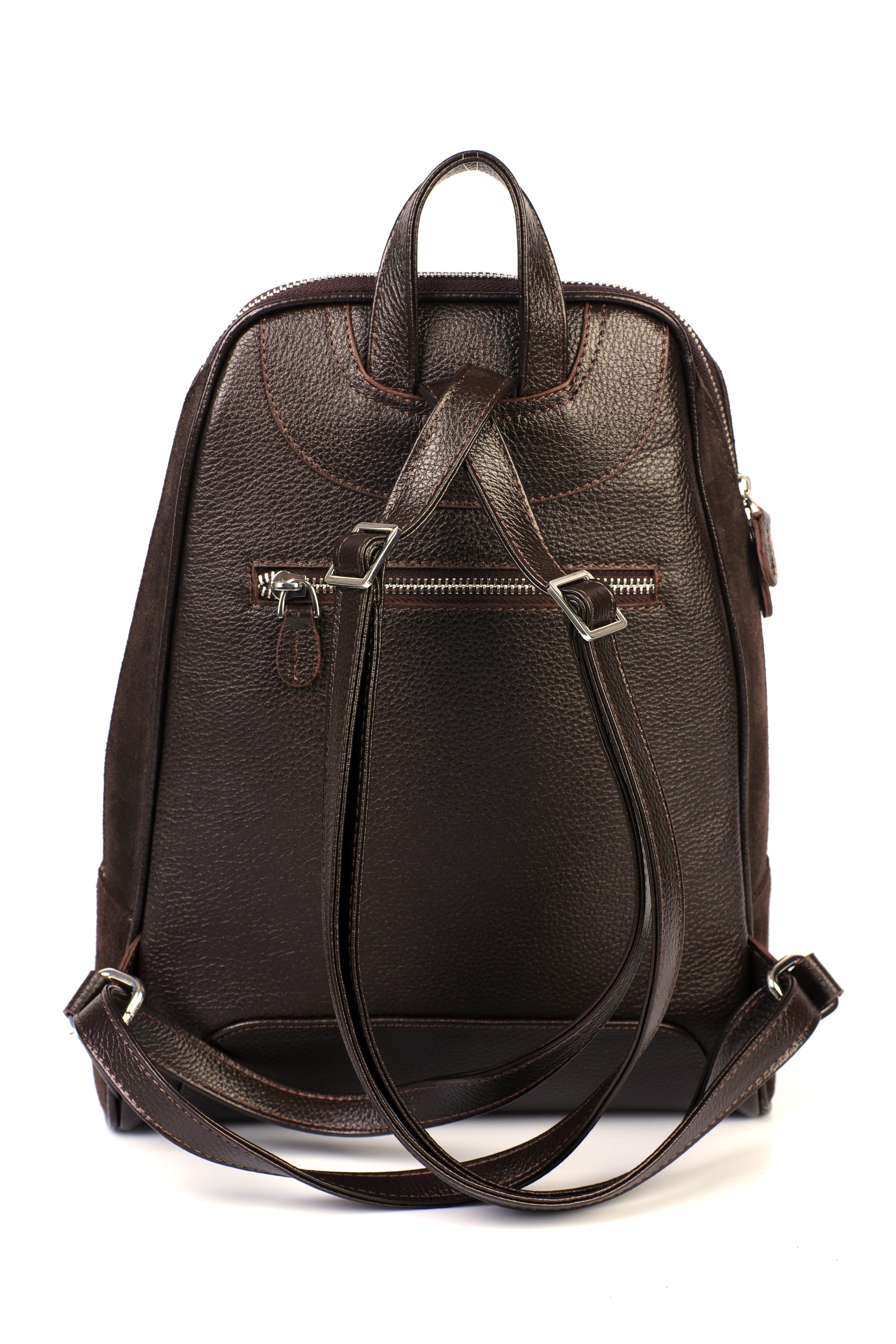 YSMNYC040737HSDKadın Sırt ÇantasıHakiki Deri Süet Kadın Sırt Çantası YC040737HSD