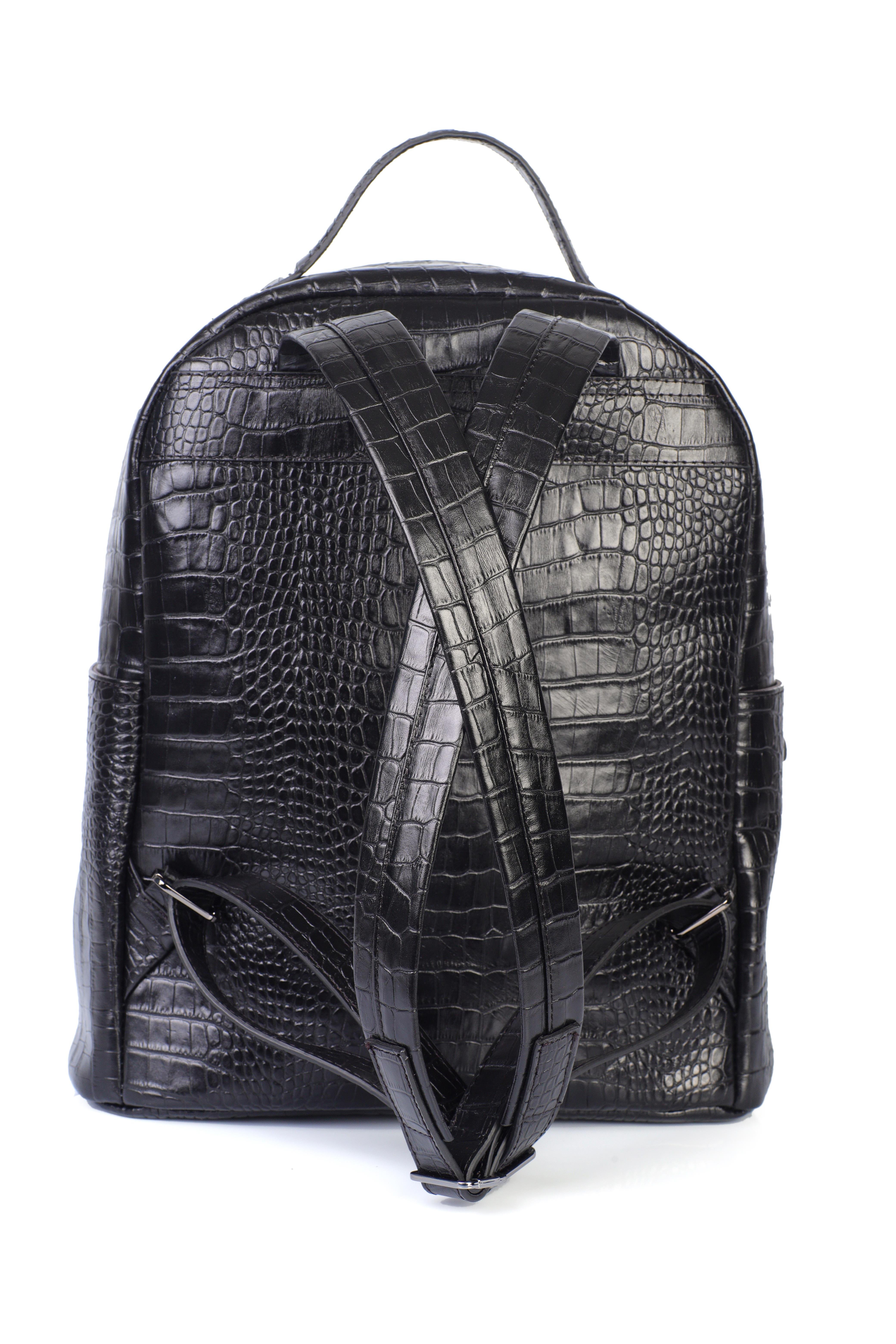 GENTEGN042040DKRSırt ÇantasıHakiki Deri Unisex Sırt Çantası GN042040DKR