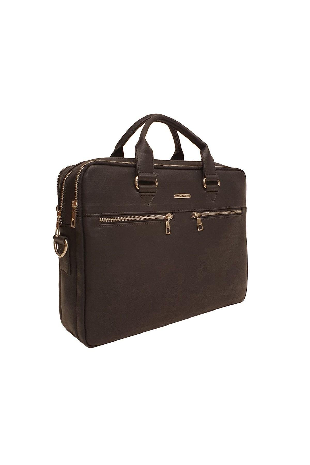 Unisex Laptop & Evrak Çantası Taba Gn071899sdz04