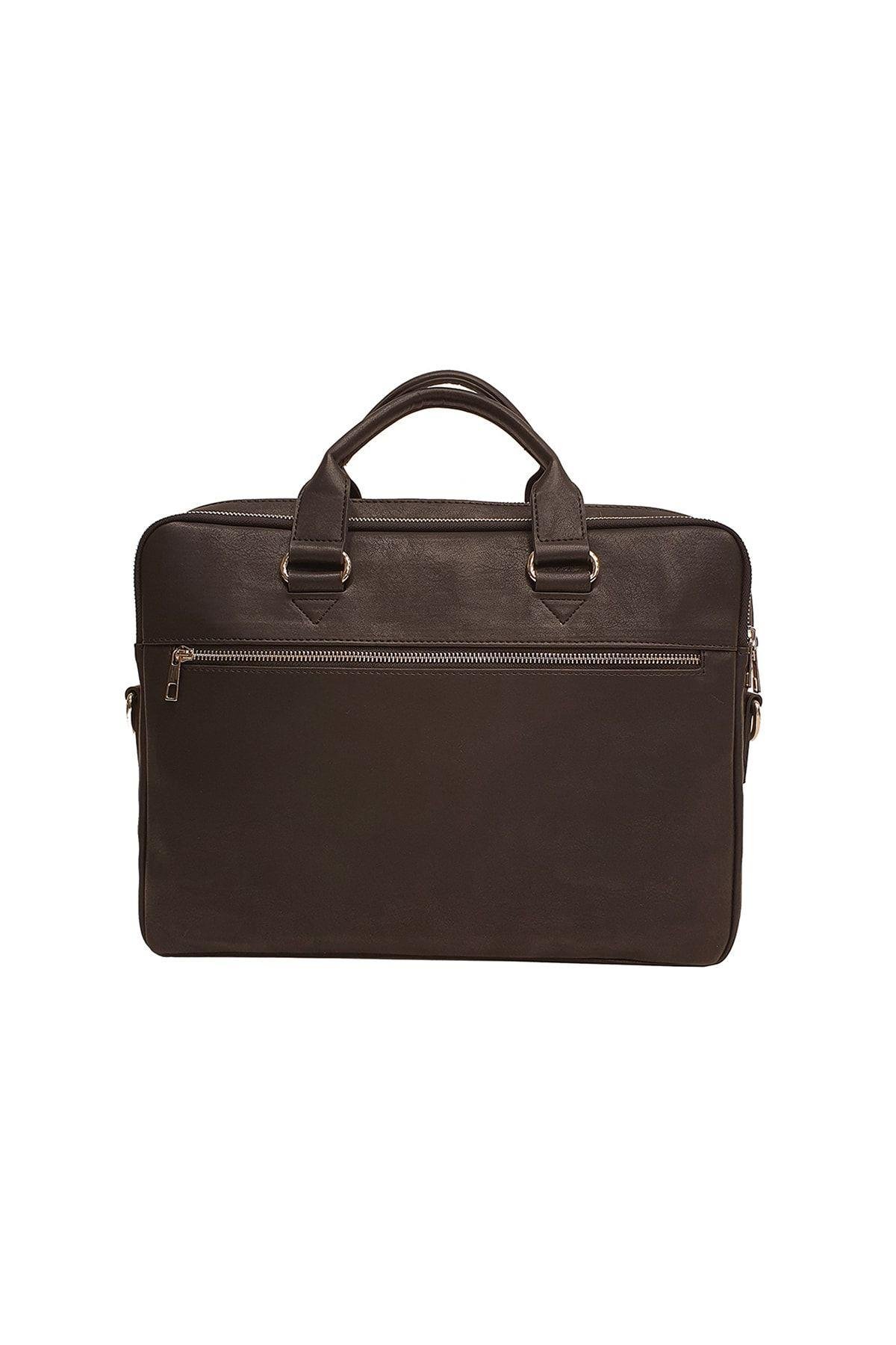 Unisex Laptop & Evrak Çantası Taba Gn071899sdz04