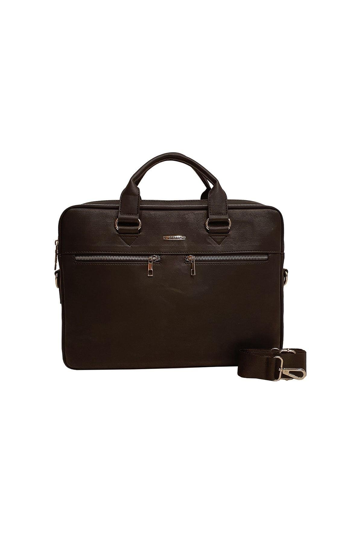 Unisex Laptop & Evrak Çantası Taba Gn071899sdz04