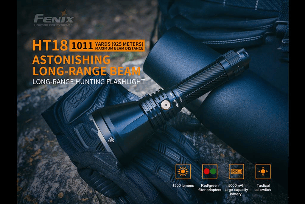 FENİX HT18 LED EL FENERİ 1500 LÜMEN