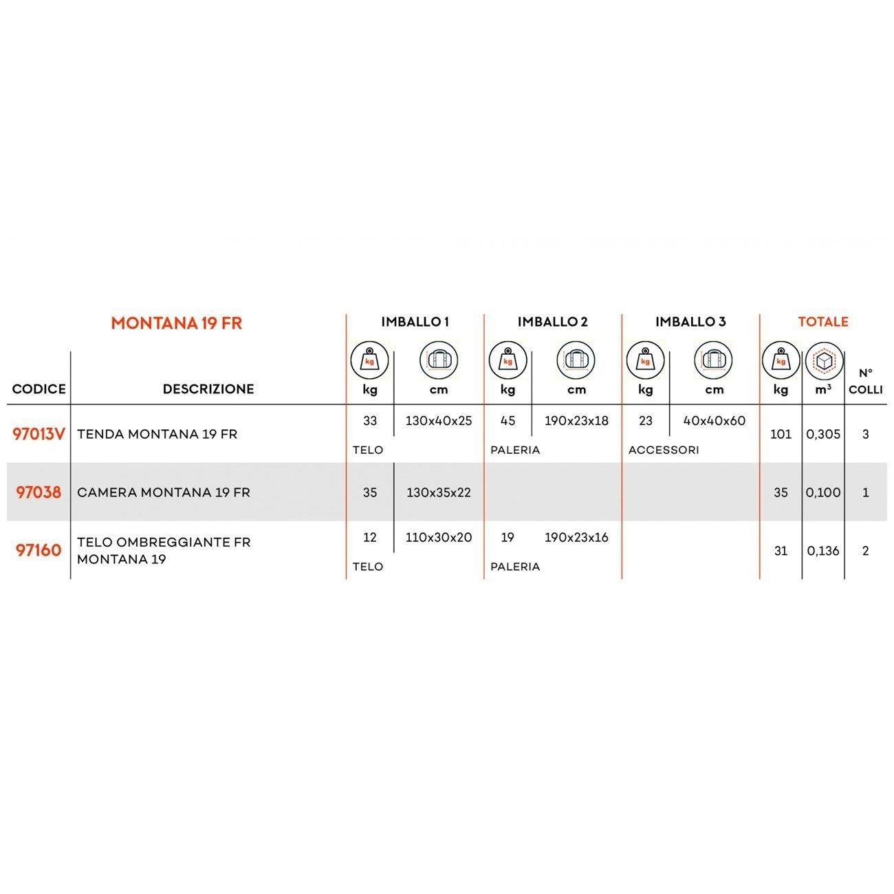 Ferrino Montana Afet Çadırı 19 M.5,1 X 3,85 FR