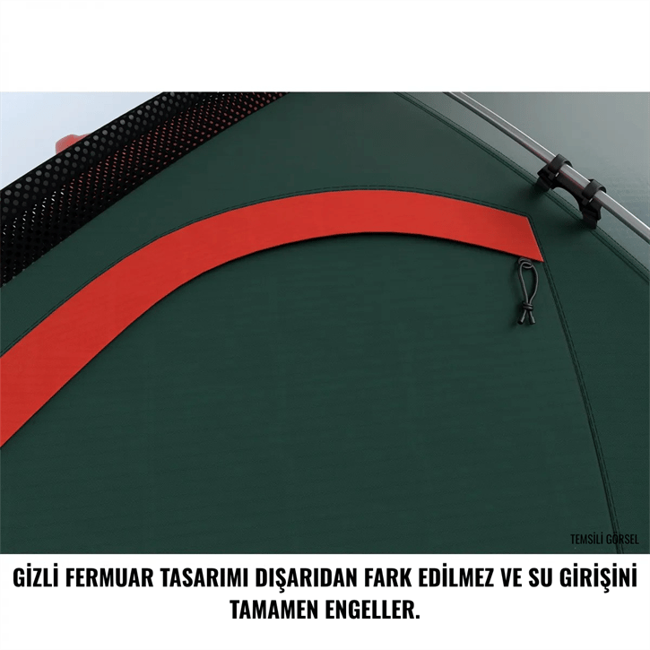HUSKY Falcon 2 Kişilik Çadır (Yeşil)