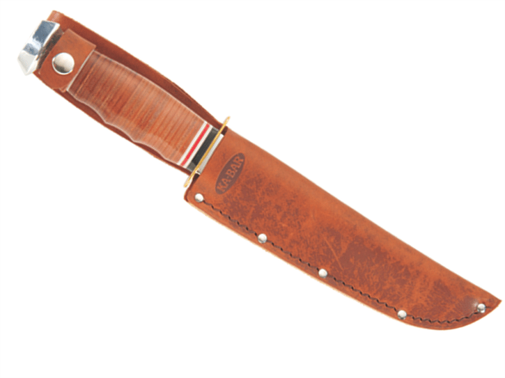 KA-BAR Bowie Deri Kabza Av Bıçağı