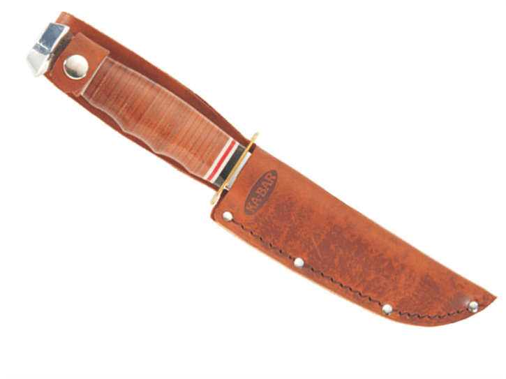 KA-BAR Hunter Deri Kabza Av Bıçağı