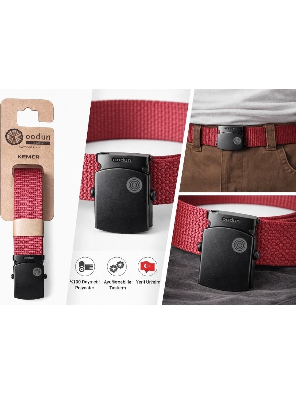 Oodun Unisex Ayarlanabilir Kemer 120 cm
