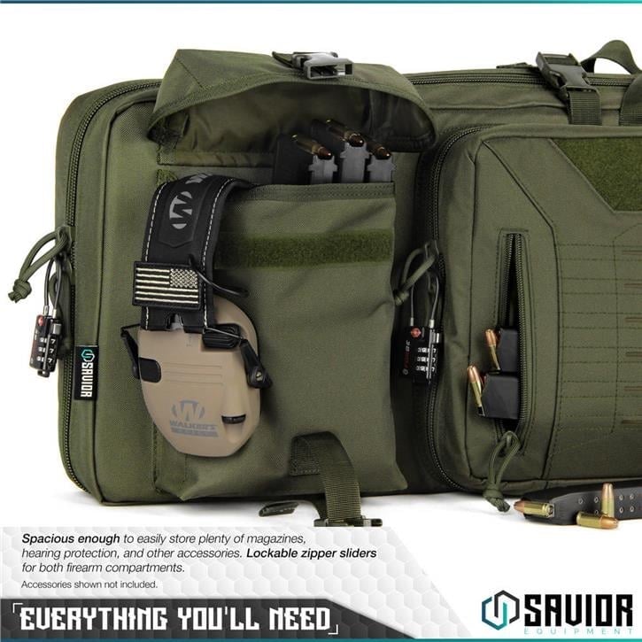 SAVIOR URBAN WARFARE Çift Kapasiteli Tüfek Çantası 36
