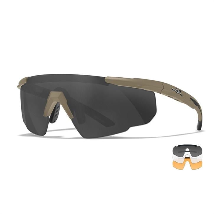 WILEY X SABER Advanced Balistik Gözlük (3 Lens)