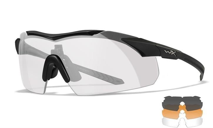 WILEY X WX Vapor 2.5 Comm. Balistik Gözlük (3 Lens)
