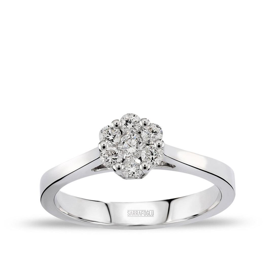 0.31 Karat Fleur Pırlanta Yüzük