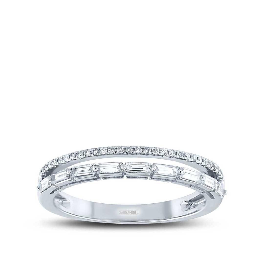 0.30 Karat Twins Pırlanta Yüzük