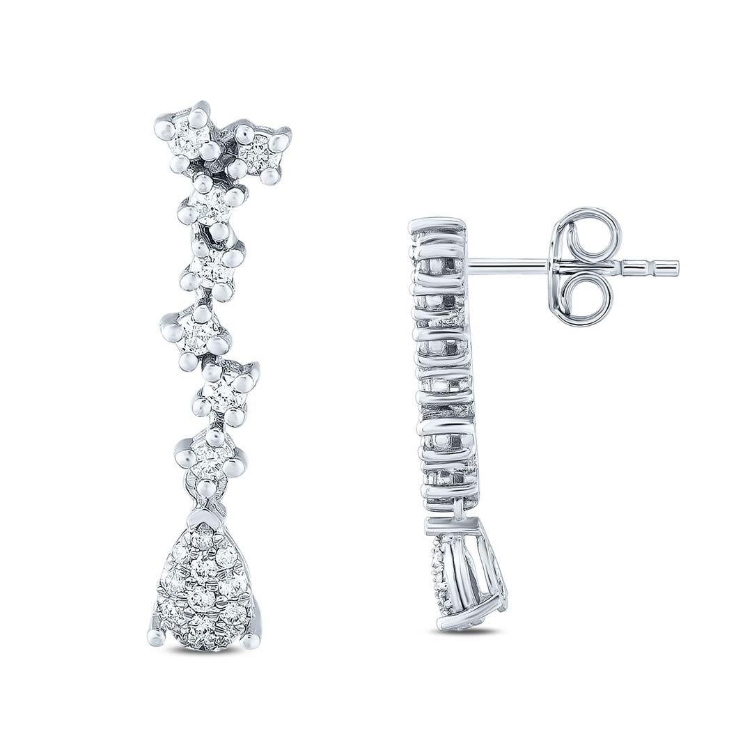 0.30 Karat Tasarım Küpe