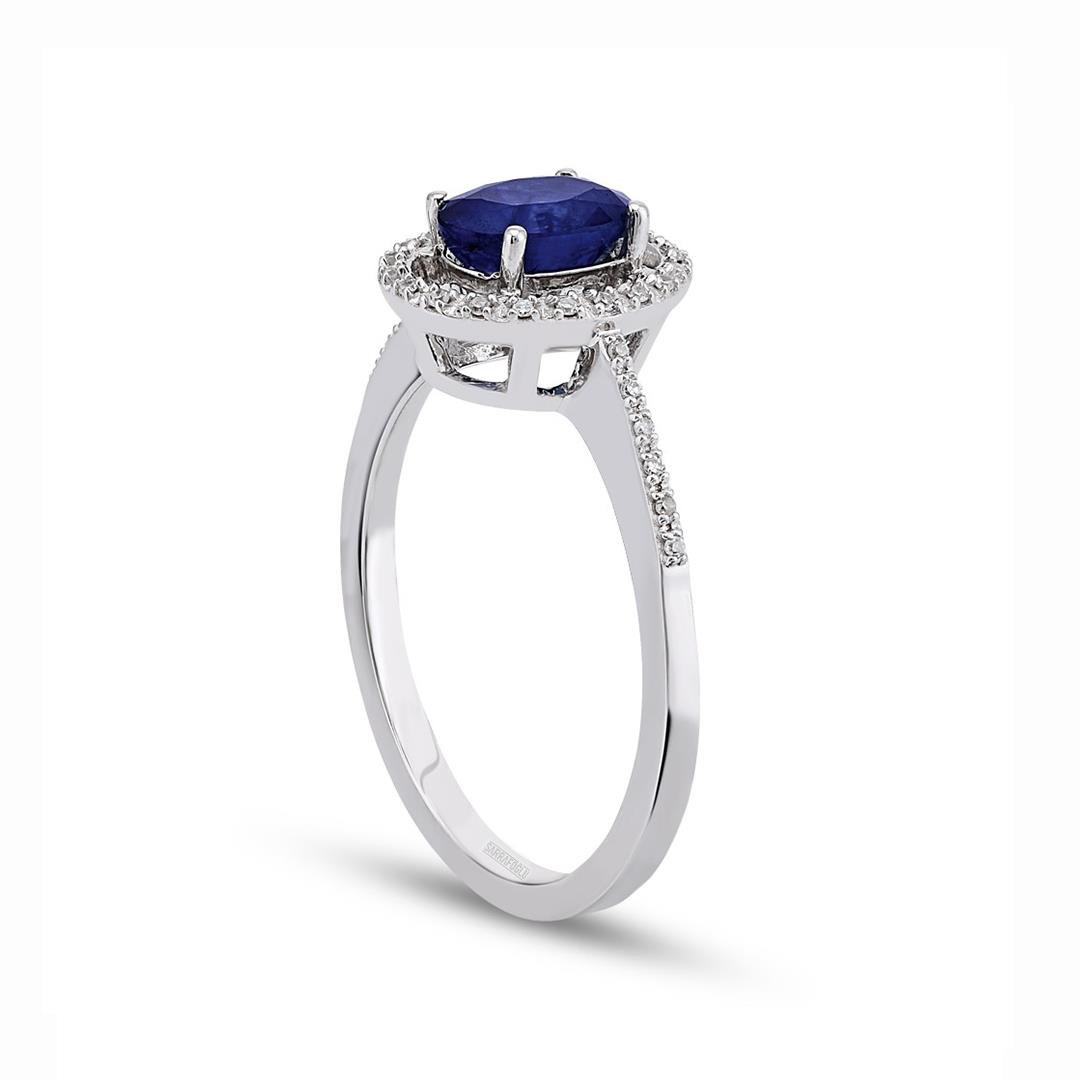 0.83 Karat Renkli Taşlı Yüzük