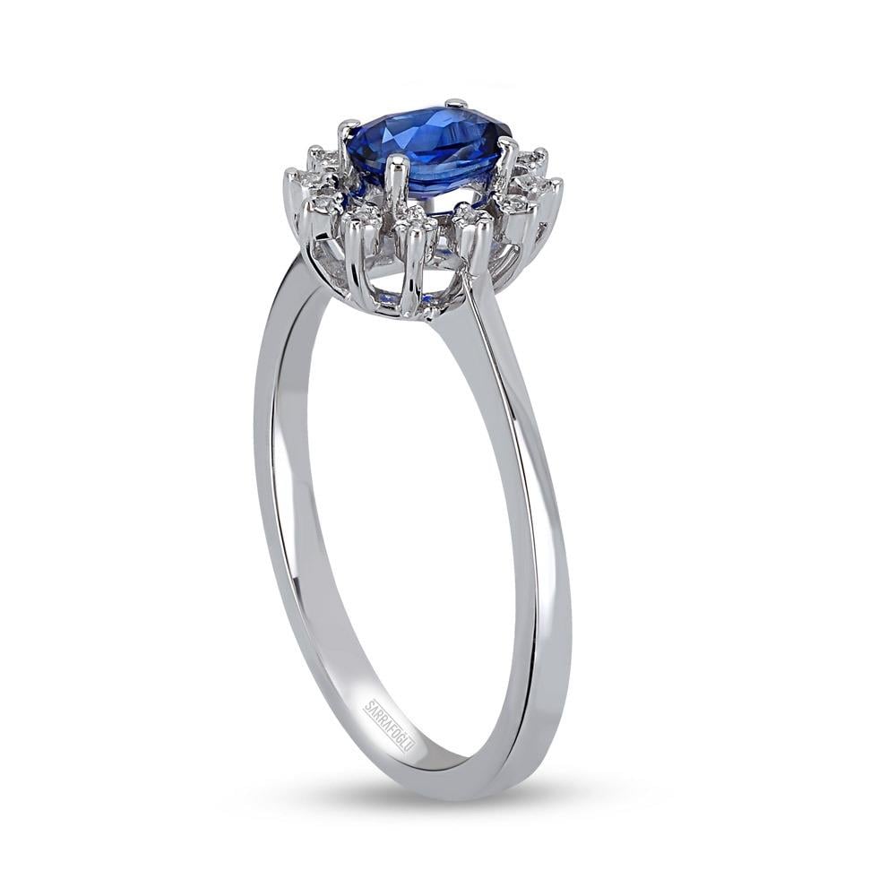 0.56 Karat Renkli Taşlı Yüzük