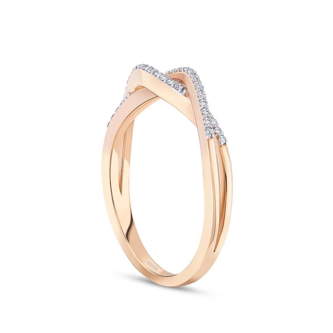 0.15 Karat Yarımtur Tasarım Yüzük