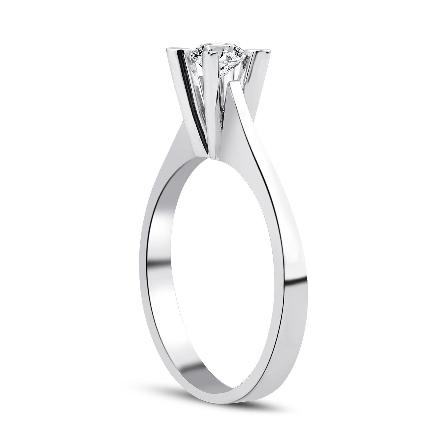 0.40 Karat Talya Tektaş Pırlanta Yüzük