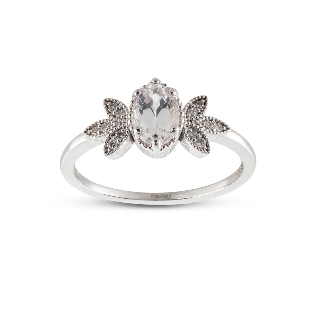 0.66 Karat Pırlanta Retro Yüzük