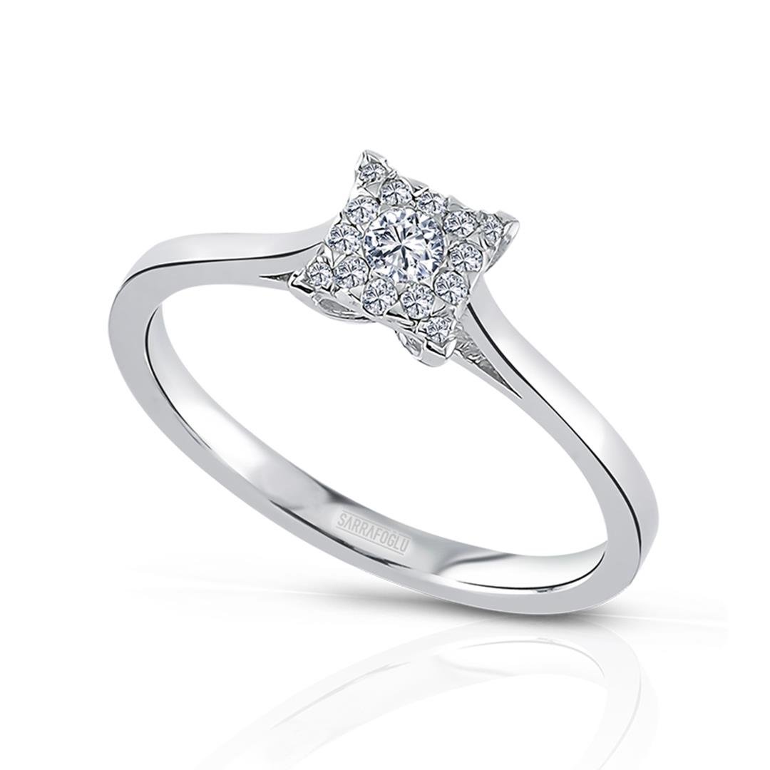 0.16 Karat Tasarım Yüzük