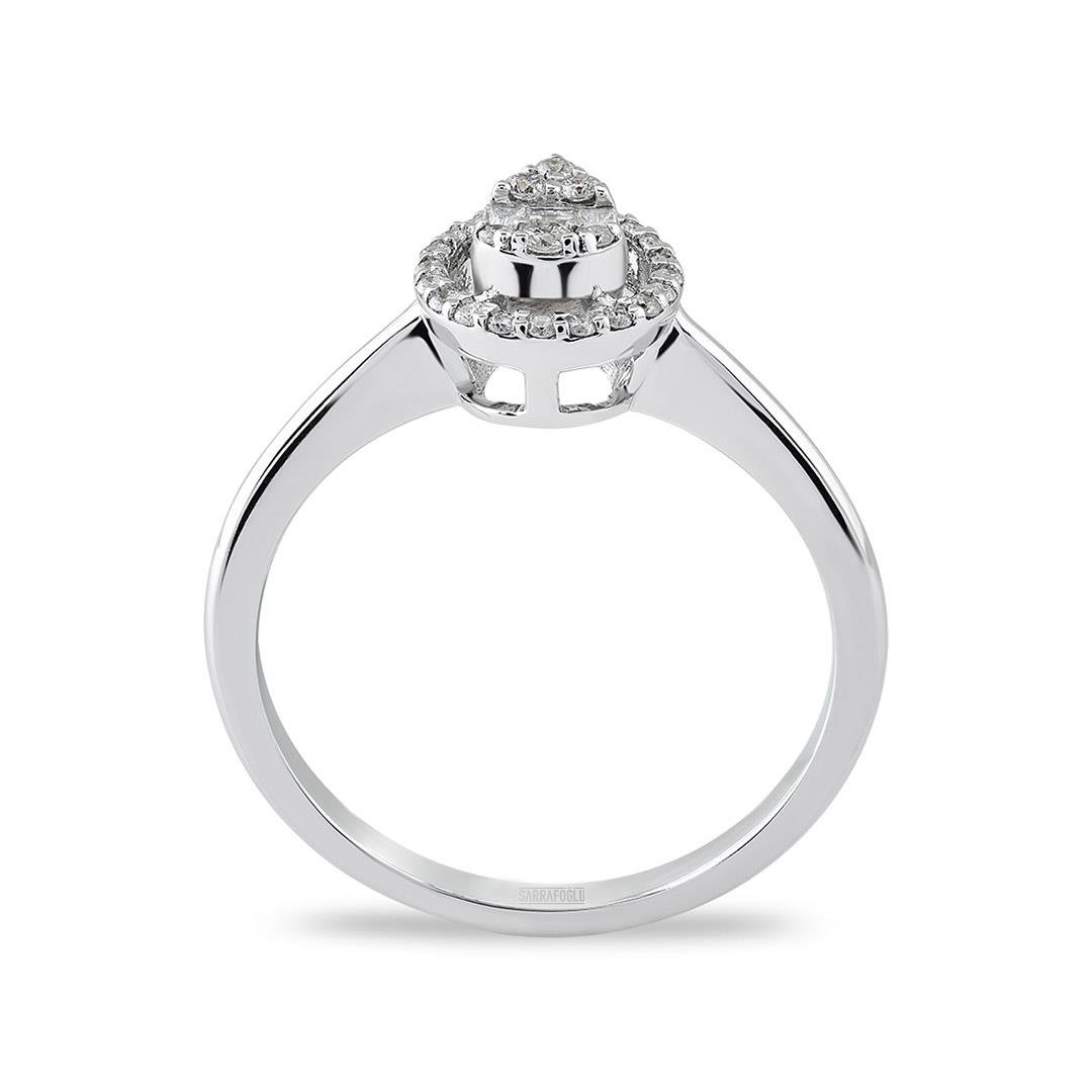 0.20 Karat Baget Pırlanta Yüzük