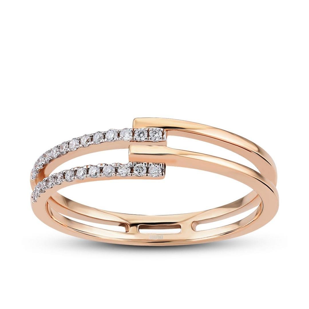 0.11 Karat Tasarım Yüzük