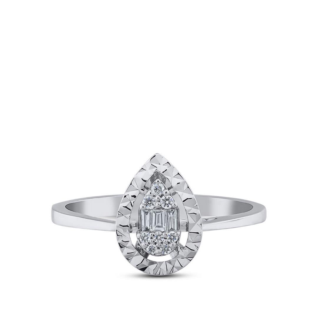 0.10 Karat Baget Pırlanta Yüzük