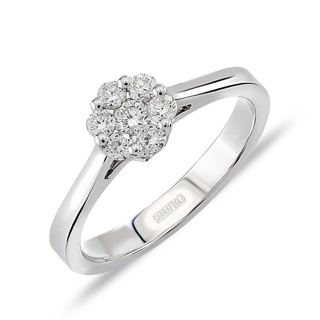 0.31 Karat Fleur Pırlanta Yüzük