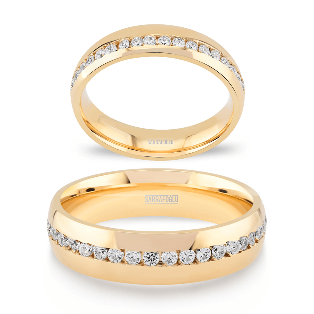 0.36 Karat Alyans Yüzük