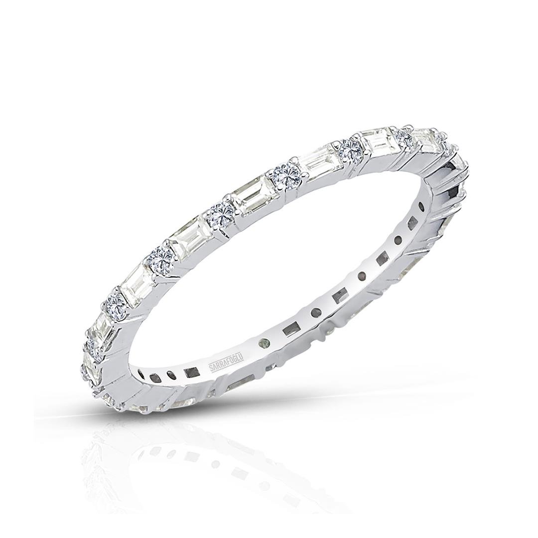 0.55 Karat Tamtur Taşlı Yüzük