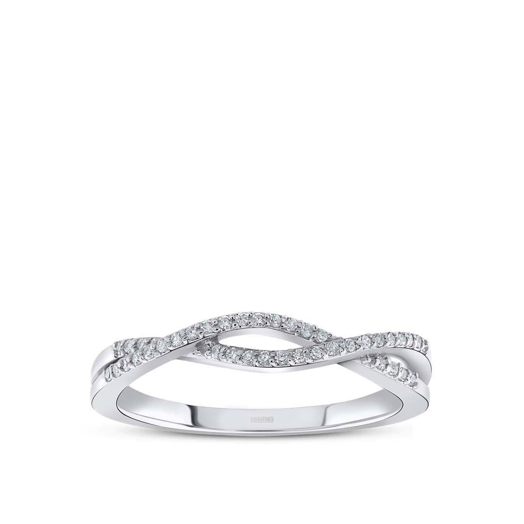 0.15 Karat Yarımtur Tasarım Yüzük