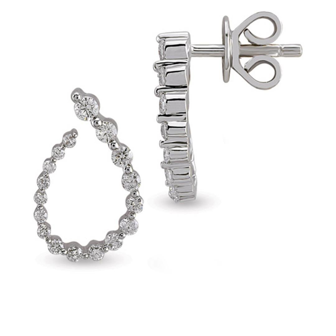 0.40 Karat Tasarım Küpe