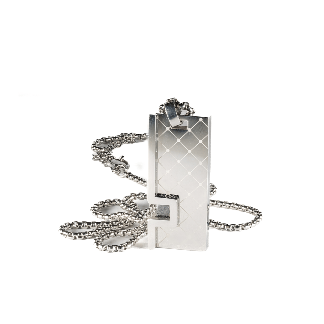 0.54 Karat Pırlantalı Erkek Kolye