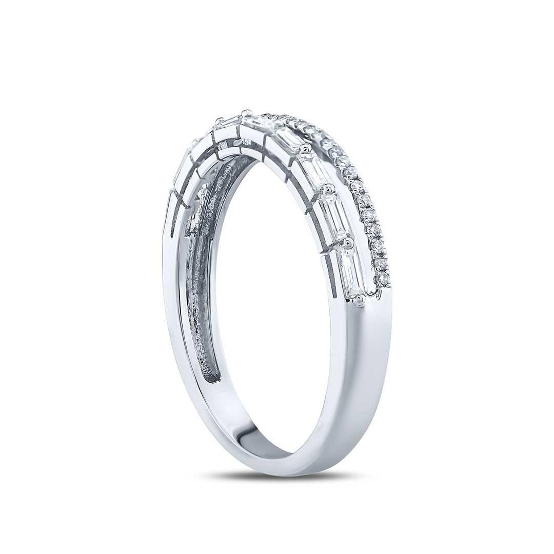 0.30 Karat Twins Pırlanta Yüzük