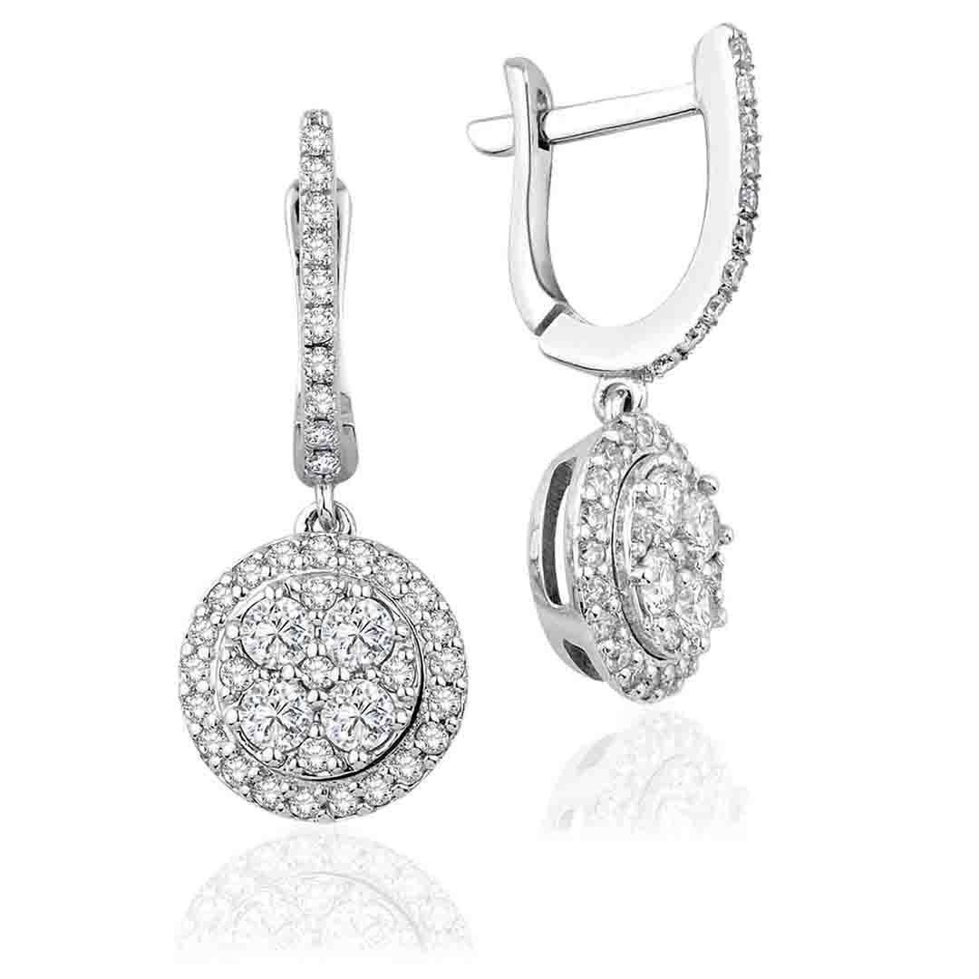 0.50 Karat Tasarım Küpe