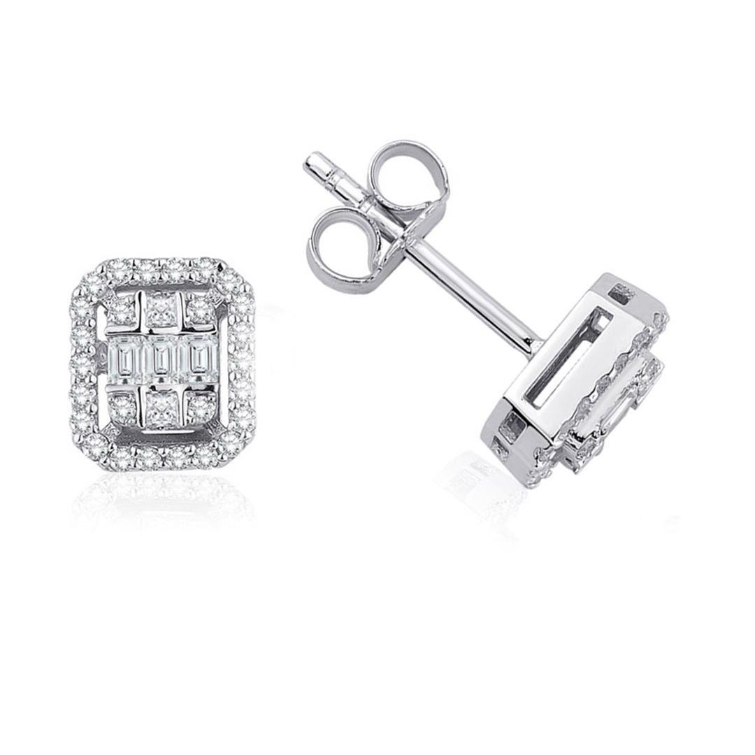 0.60 Karat Baget Küpe